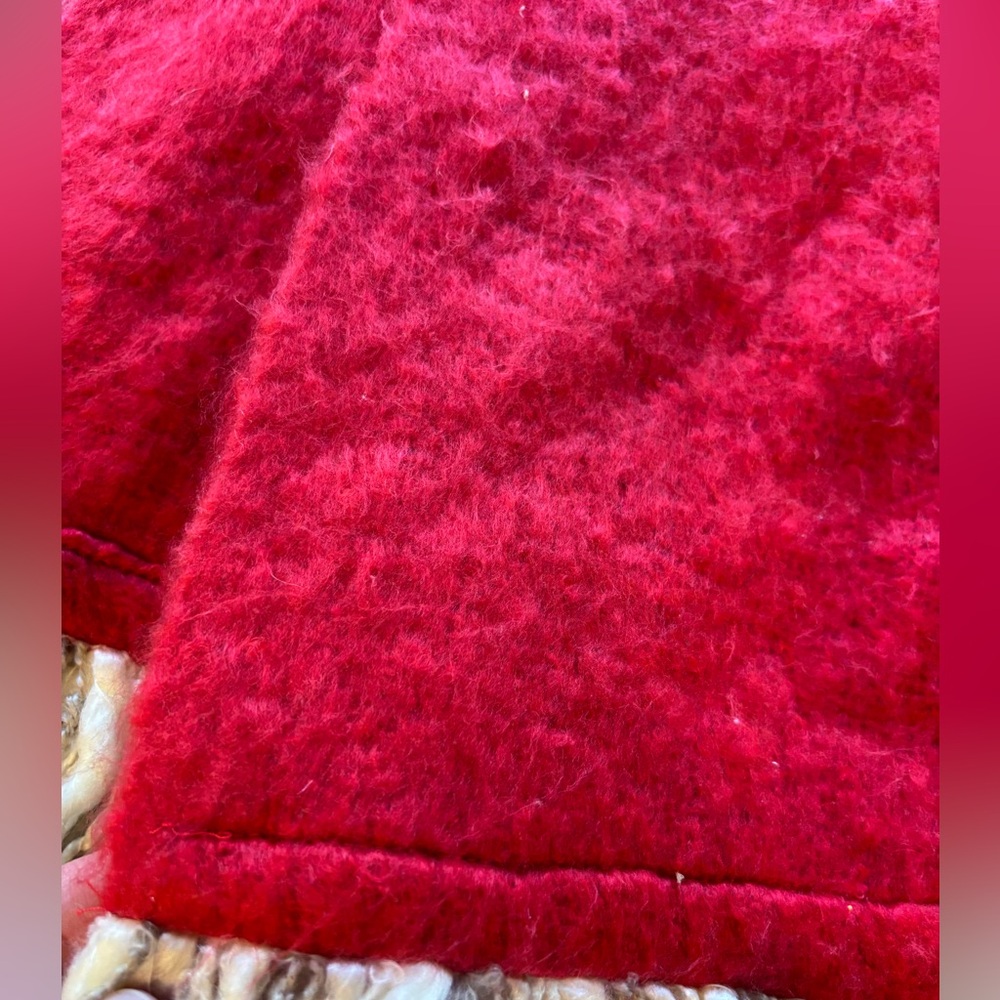 Cynthia Rowley Mohair Throw - Picture 2 of 3